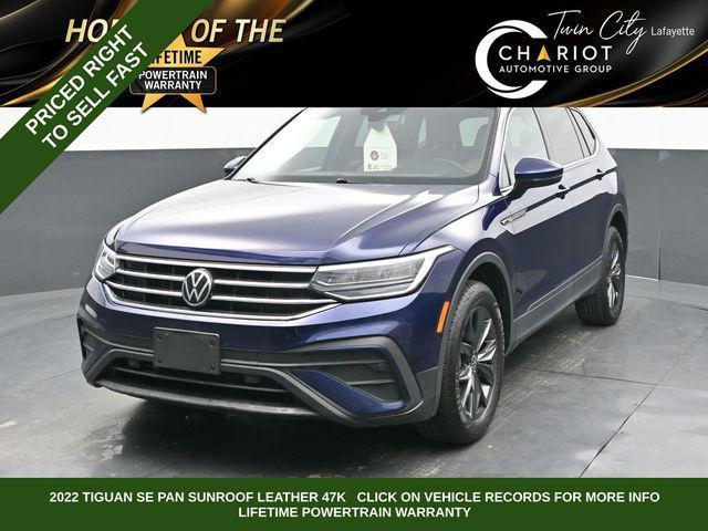 used 2022 Volkswagen Tiguan car, priced at $20,649
