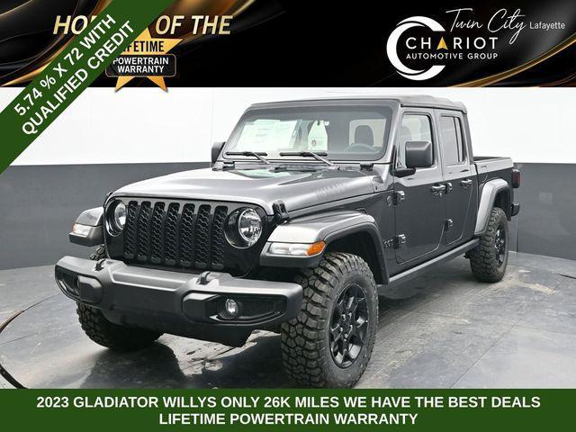 used 2023 Jeep Gladiator car, priced at $32,749