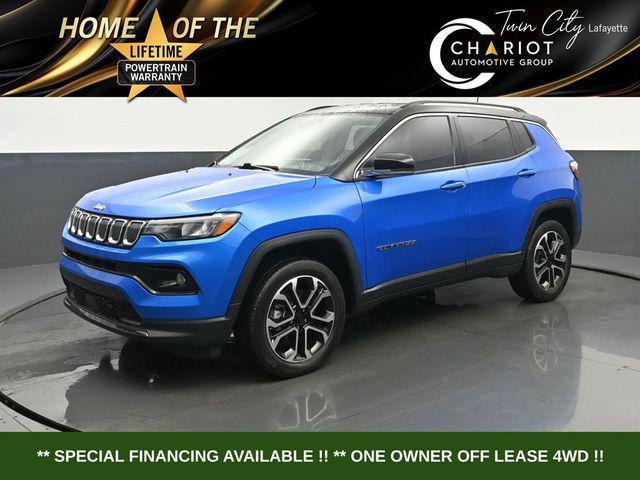 used 2022 Jeep Compass car, priced at $21,549