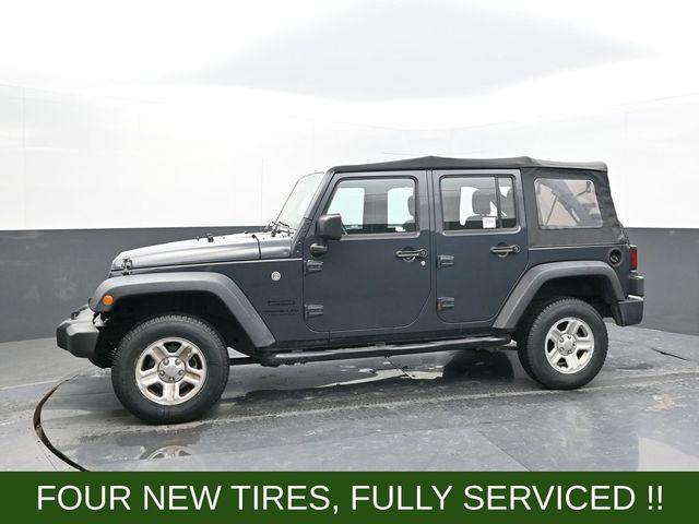 used 2016 Jeep Wrangler Unlimited car, priced at $14,549