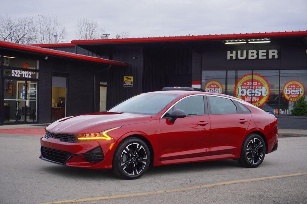 used 2021 Kia K5 car, priced at $19,224
