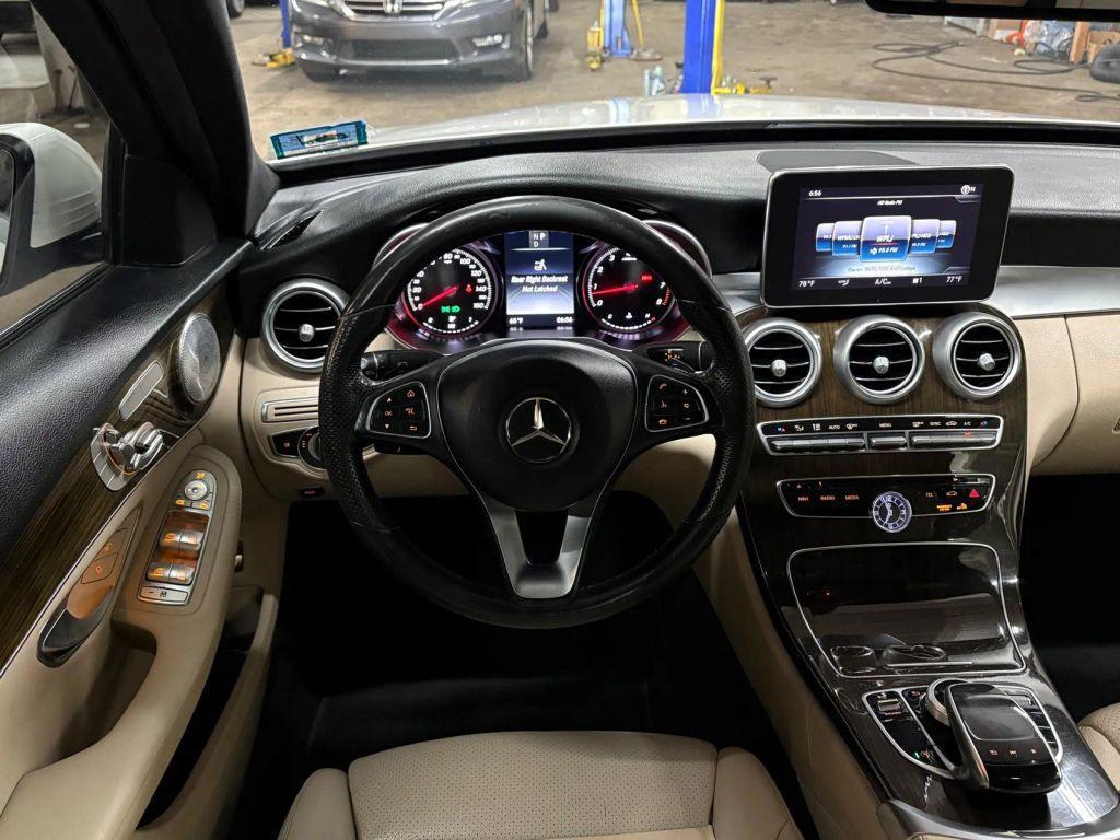 used 2018 Mercedes-Benz C-Class car, priced at $13,445