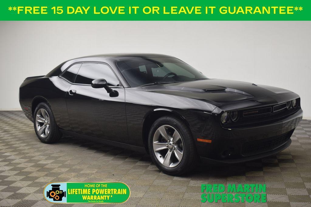2019 Pitch Black Clearcoat Dodge Challenger