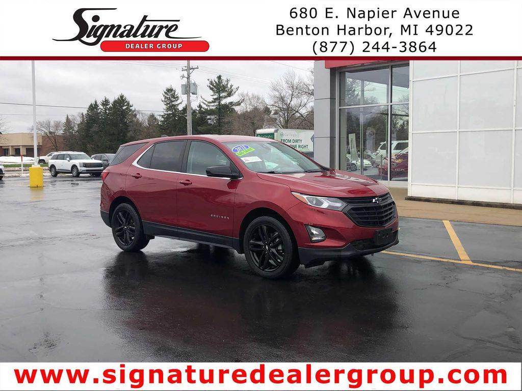used 2021 Chevrolet Equinox car, priced at $17,990
