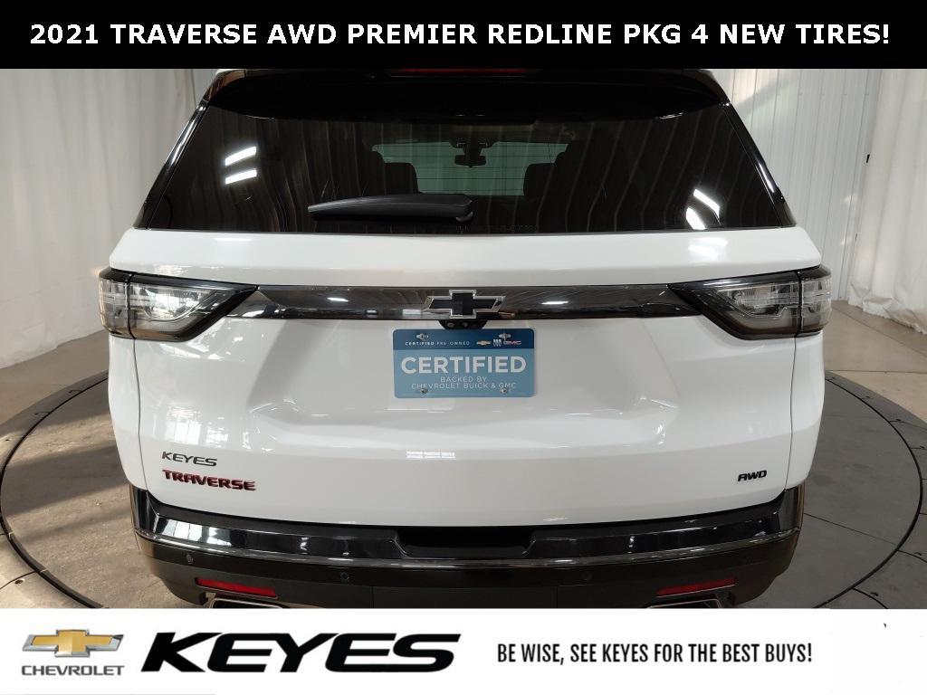 used 2021 Chevrolet Traverse car, priced at $30,983