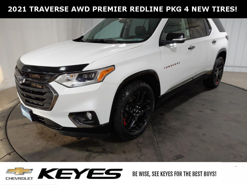 used 2021 Chevrolet Traverse car, priced at $30,983