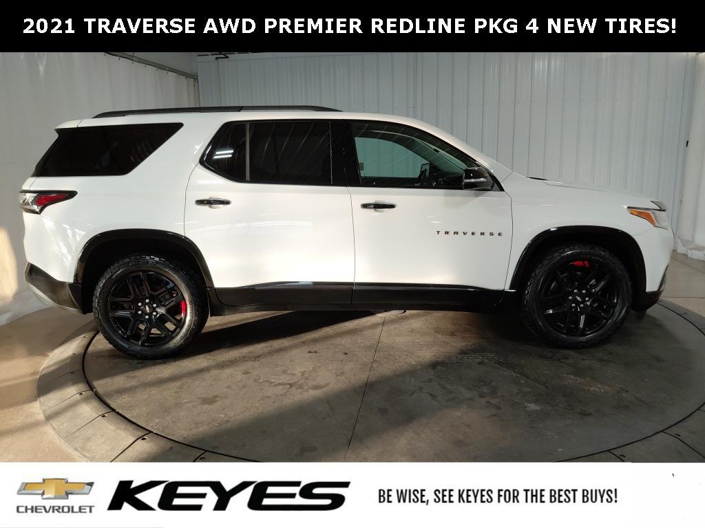used 2021 Chevrolet Traverse car, priced at $30,983