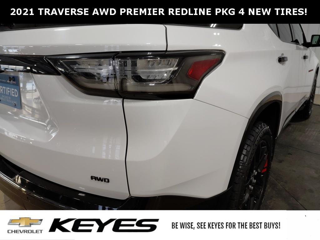 used 2021 Chevrolet Traverse car, priced at $30,983