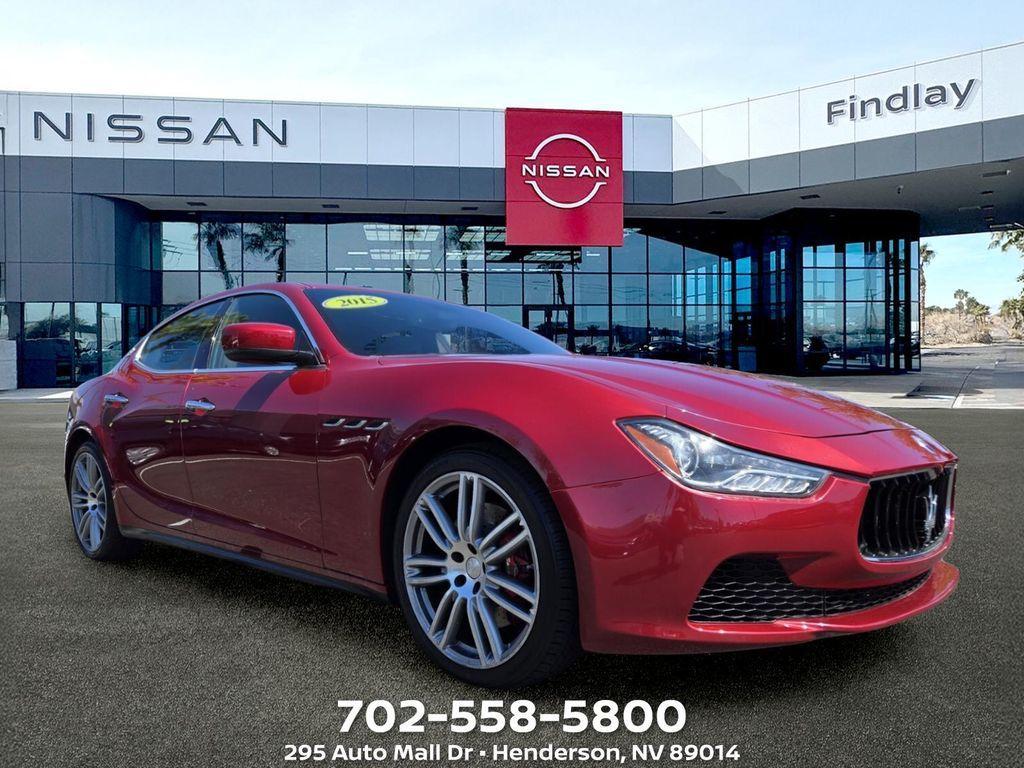 used 2015 Maserati Ghibli car, priced at $17,984