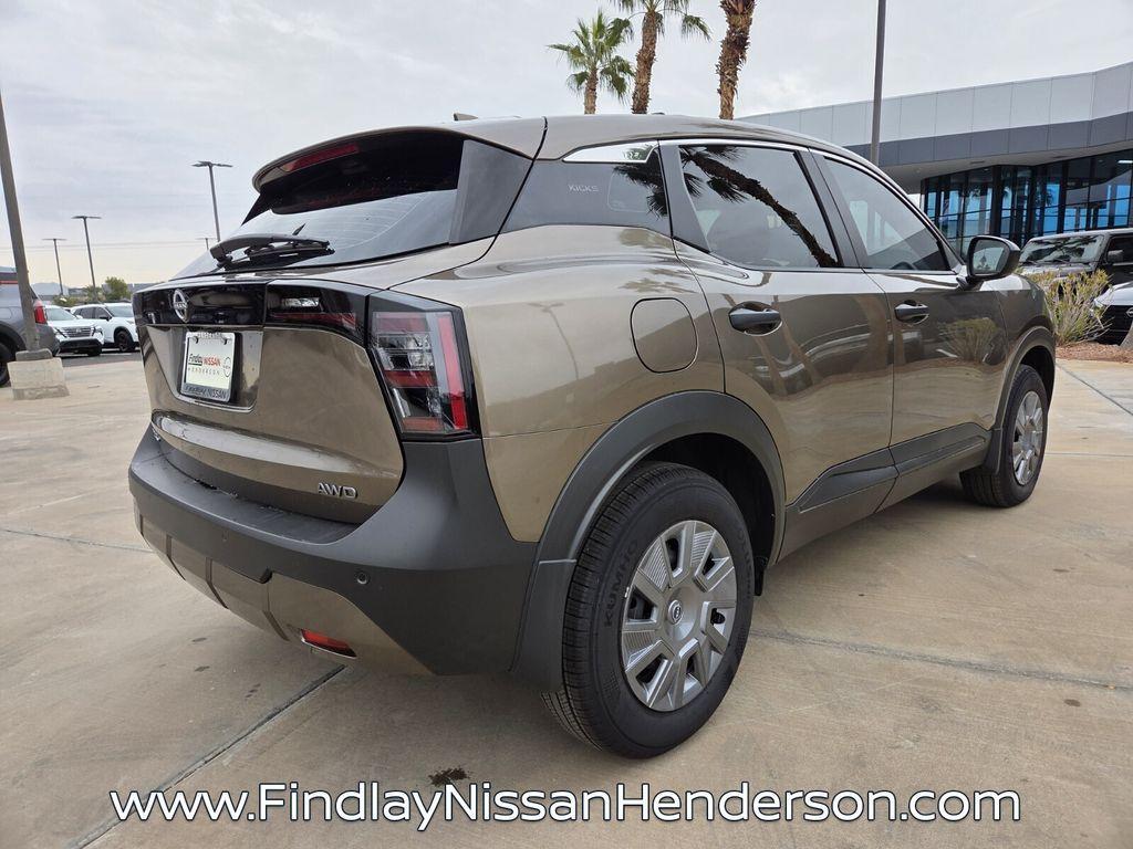 new 2025 Nissan Kicks car, priced at $22,401