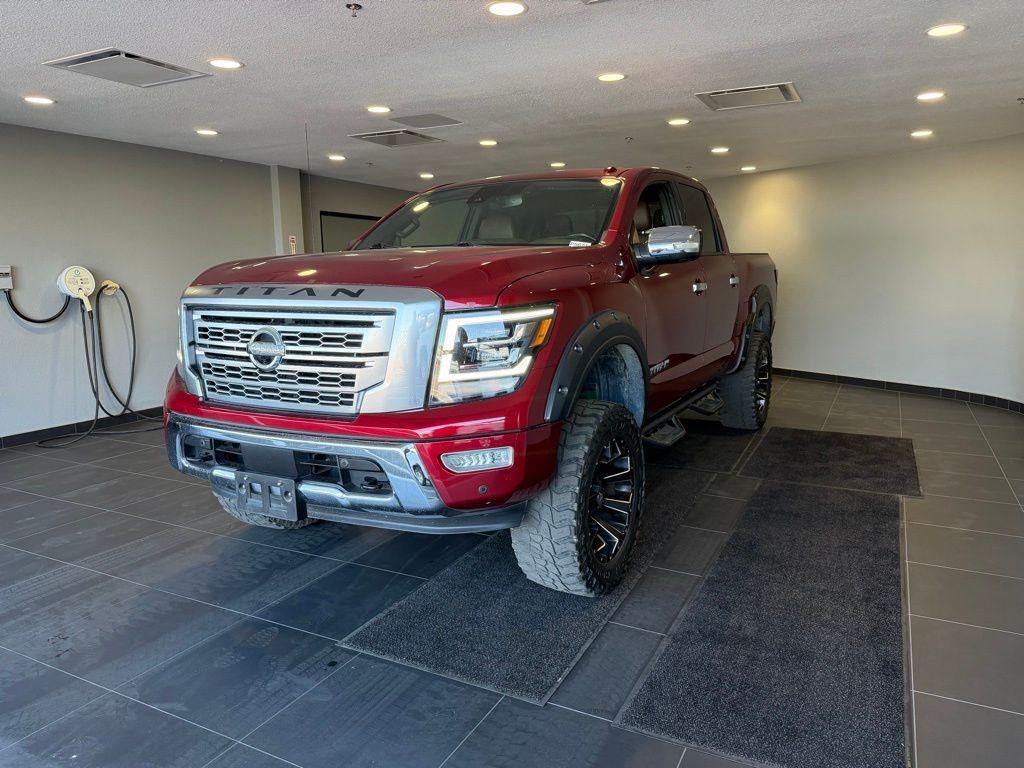 used 2021 Nissan Titan car, priced at $42,984