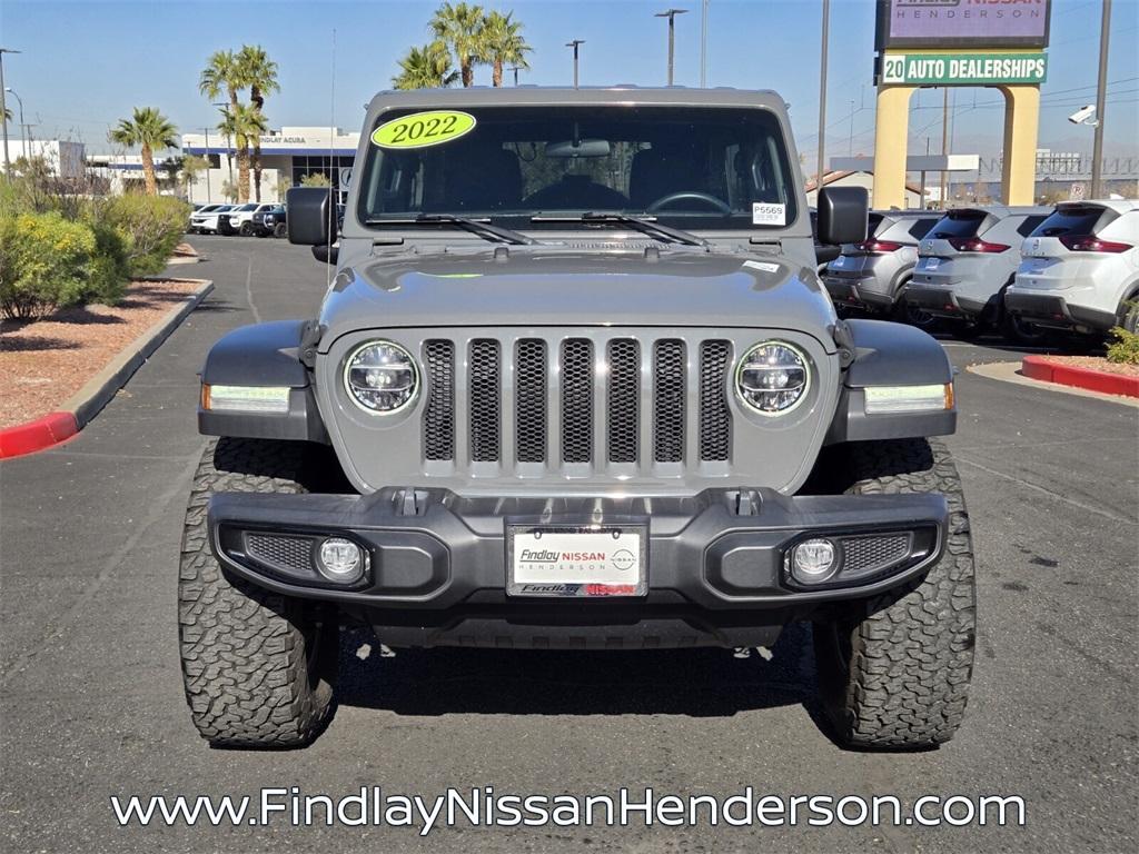 used 2022 Jeep Wrangler Unlimited car, priced at $37,984