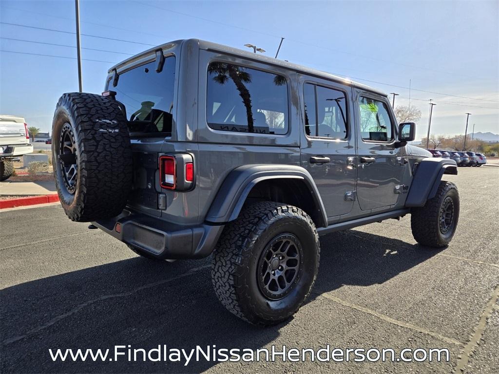 used 2022 Jeep Wrangler Unlimited car, priced at $37,984