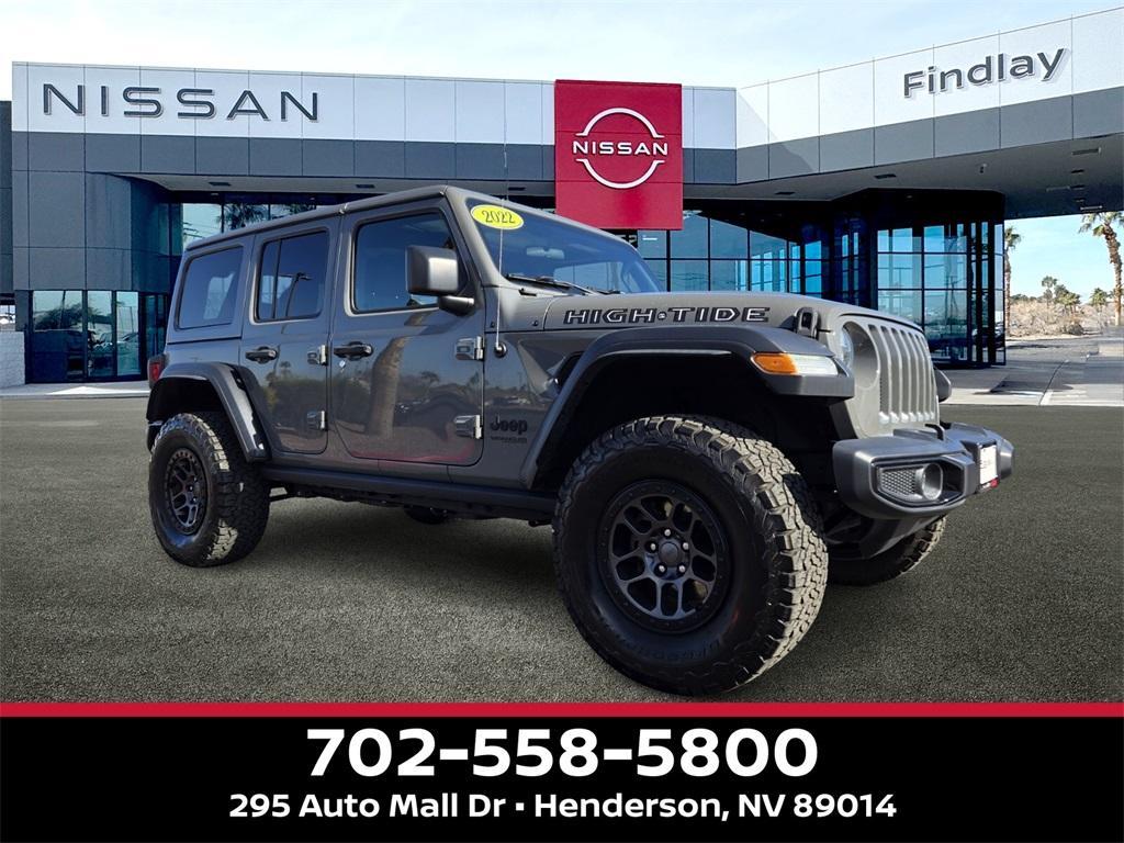 used 2022 Jeep Wrangler Unlimited car, priced at $37,984