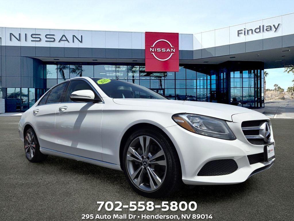 used 2017 Mercedes-Benz C-Class car, priced at $18,984