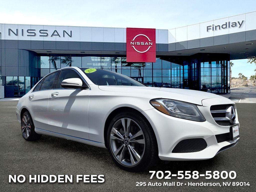 used 2017 Mercedes-Benz C-Class car, priced at $18,748