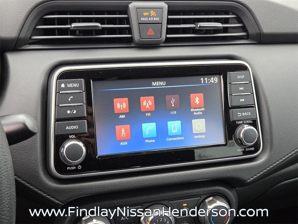 new 2025 Nissan Versa car, priced at $18,210