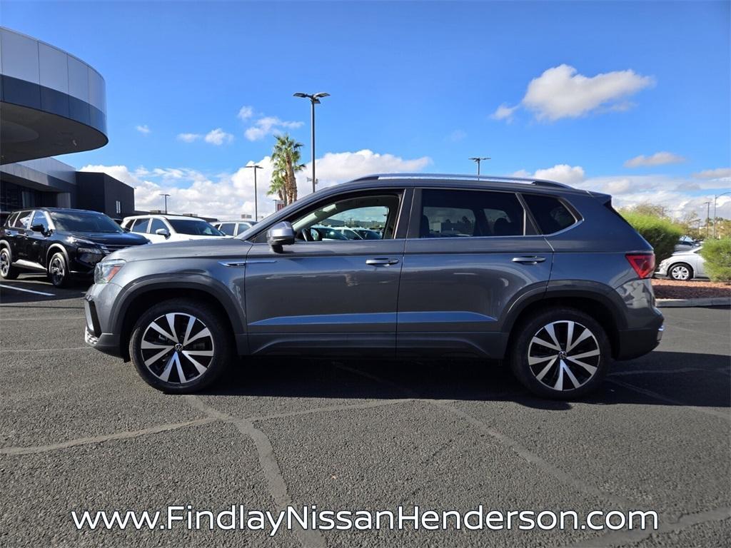 used 2023 Volkswagen Taos car, priced at $18,400