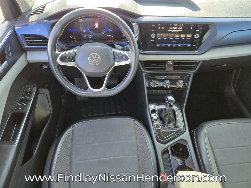 used 2023 Volkswagen Taos car, priced at $18,400