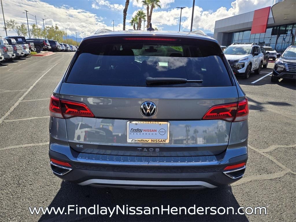 used 2023 Volkswagen Taos car, priced at $18,400