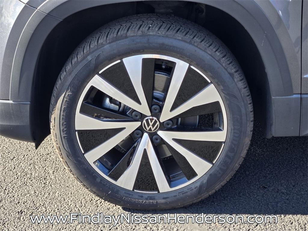 used 2023 Volkswagen Taos car, priced at $18,400