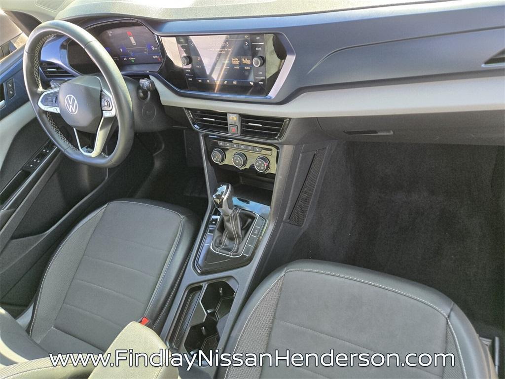 used 2023 Volkswagen Taos car, priced at $18,400