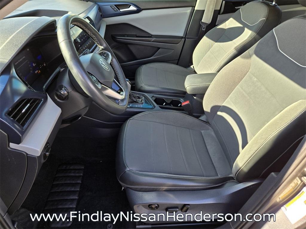 used 2023 Volkswagen Taos car, priced at $18,400