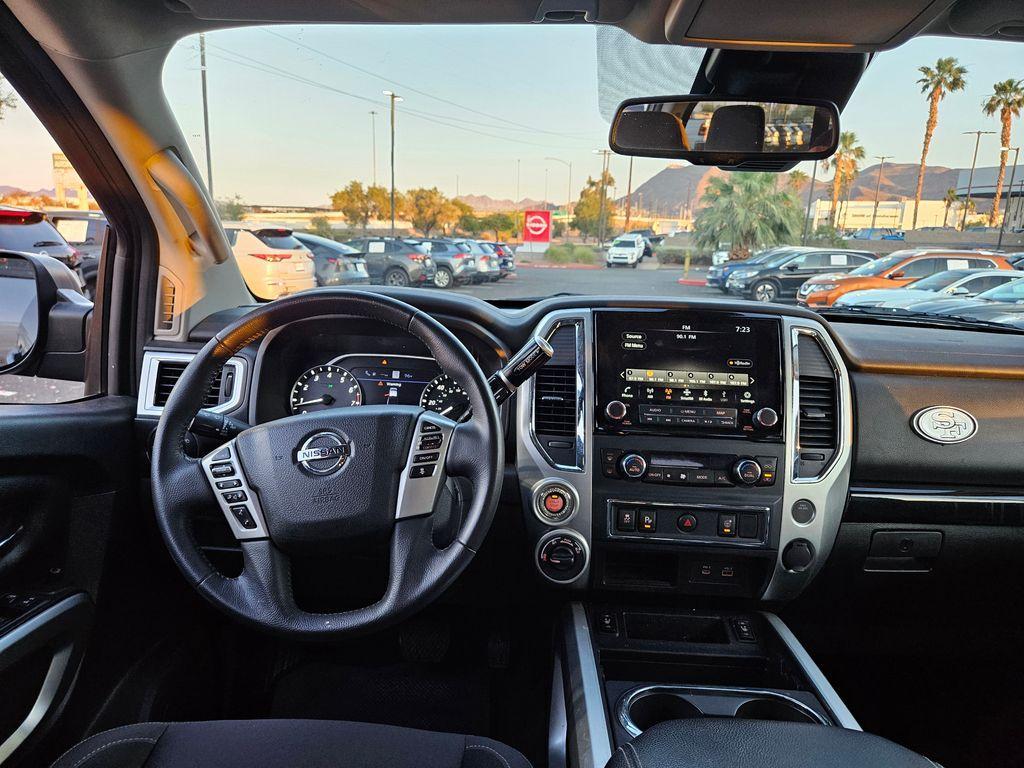 used 2021 Nissan Titan car, priced at $30,483