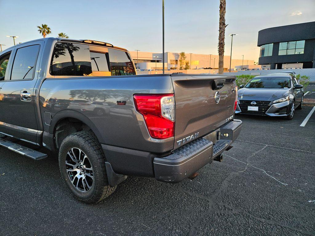 used 2021 Nissan Titan car, priced at $30,483