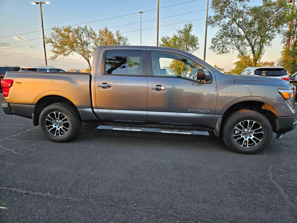 used 2021 Nissan Titan car, priced at $30,483