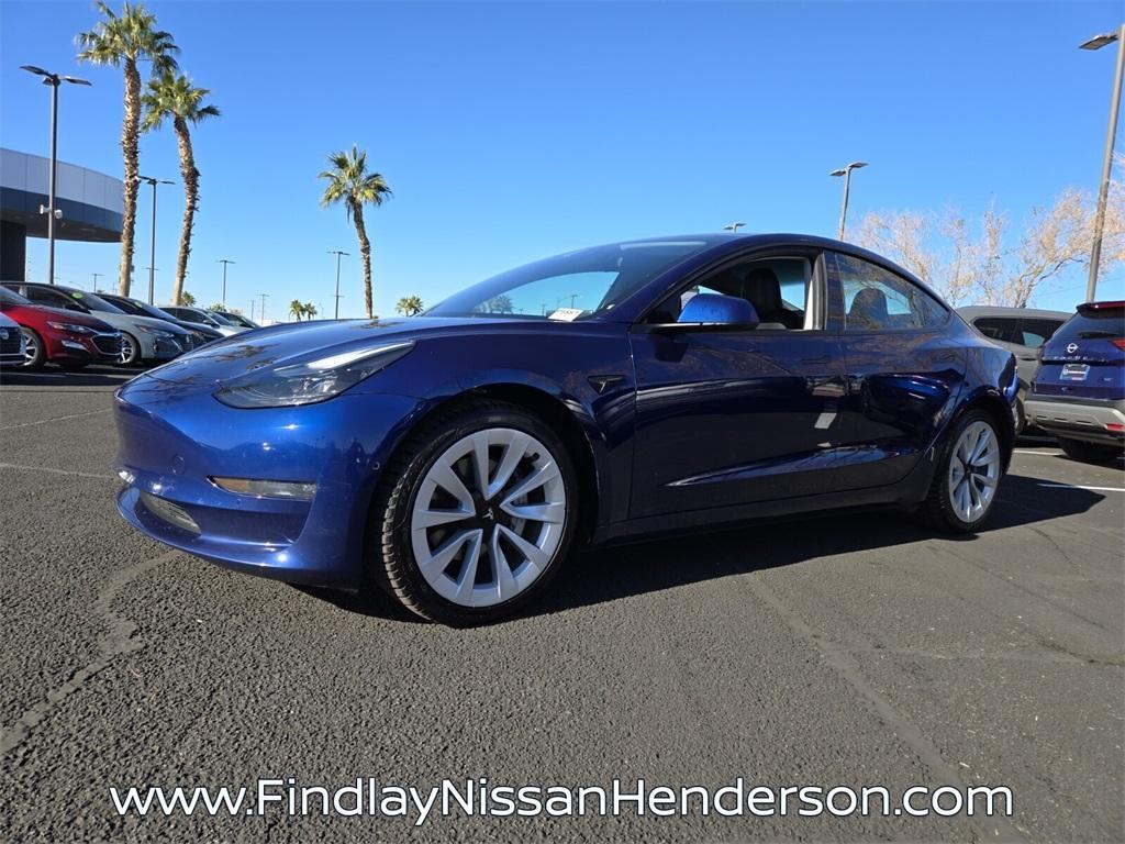 used 2022 Tesla Model 3 car, priced at $24,484