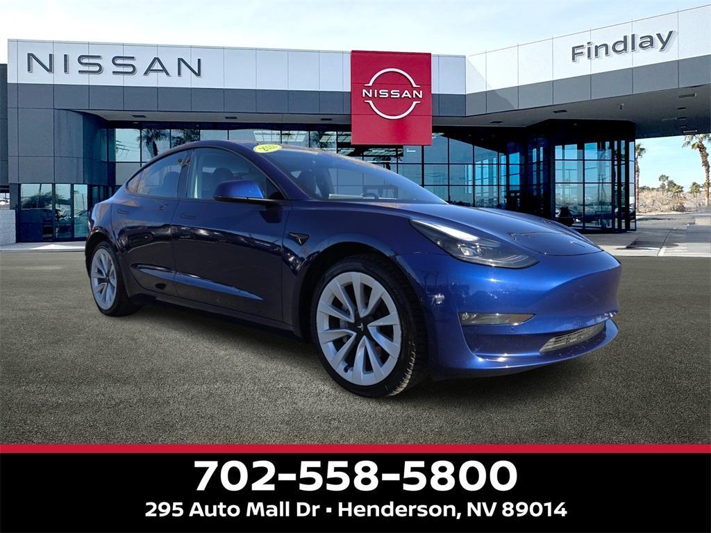 used 2022 Tesla Model 3 car, priced at $24,484