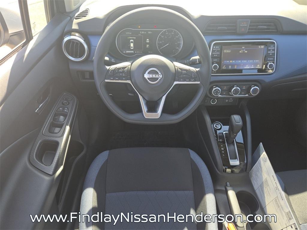 new 2025 Nissan Versa car, priced at $20,543