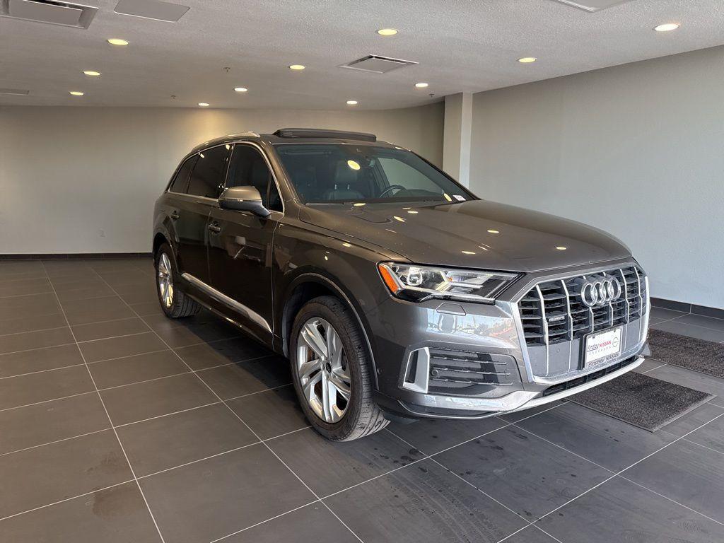used 2021 Audi Q7 car, priced at $27,249