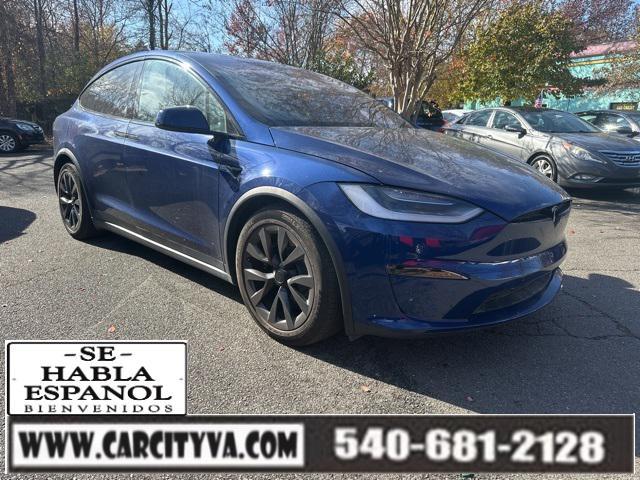 used 2022 Tesla Model X car, priced at $47,979