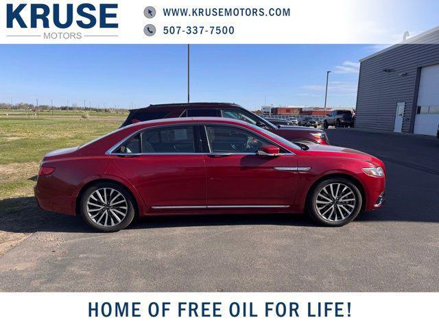 used 2018 Lincoln Continental car, priced at $24,495