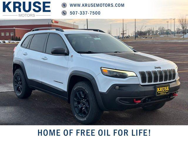 used 2021 Jeep Cherokee car, priced at $21,299