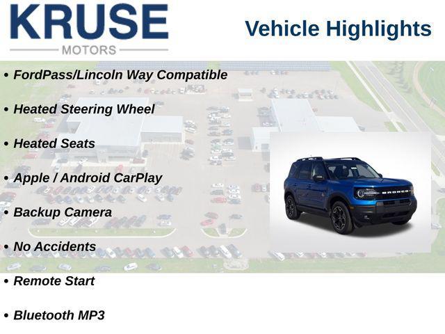 used 2025 Ford Bronco Sport car, priced at $32,835
