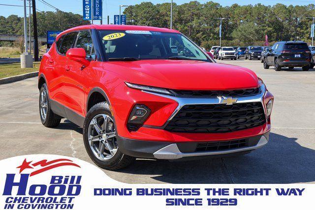 used 2023 Chevrolet Blazer car, priced at $23,840
