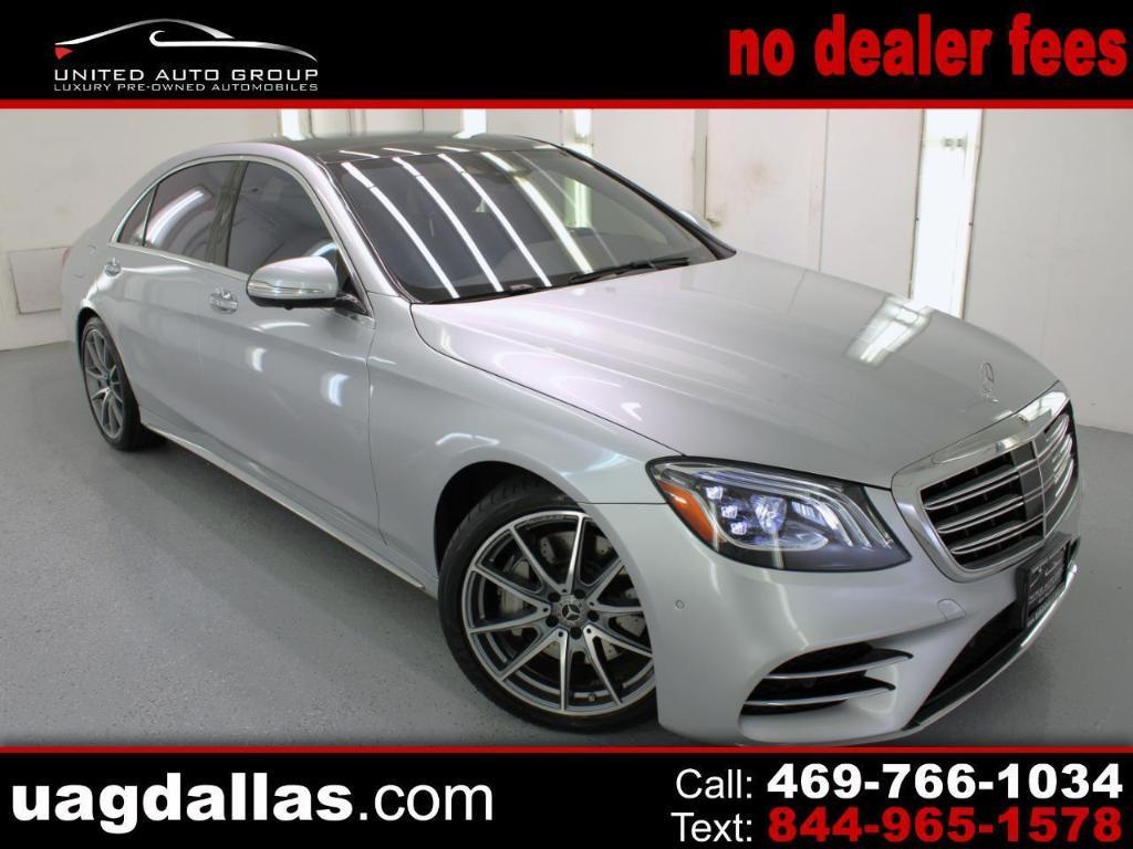 used 2019 Mercedes-Benz S-Class car, priced at $40,995