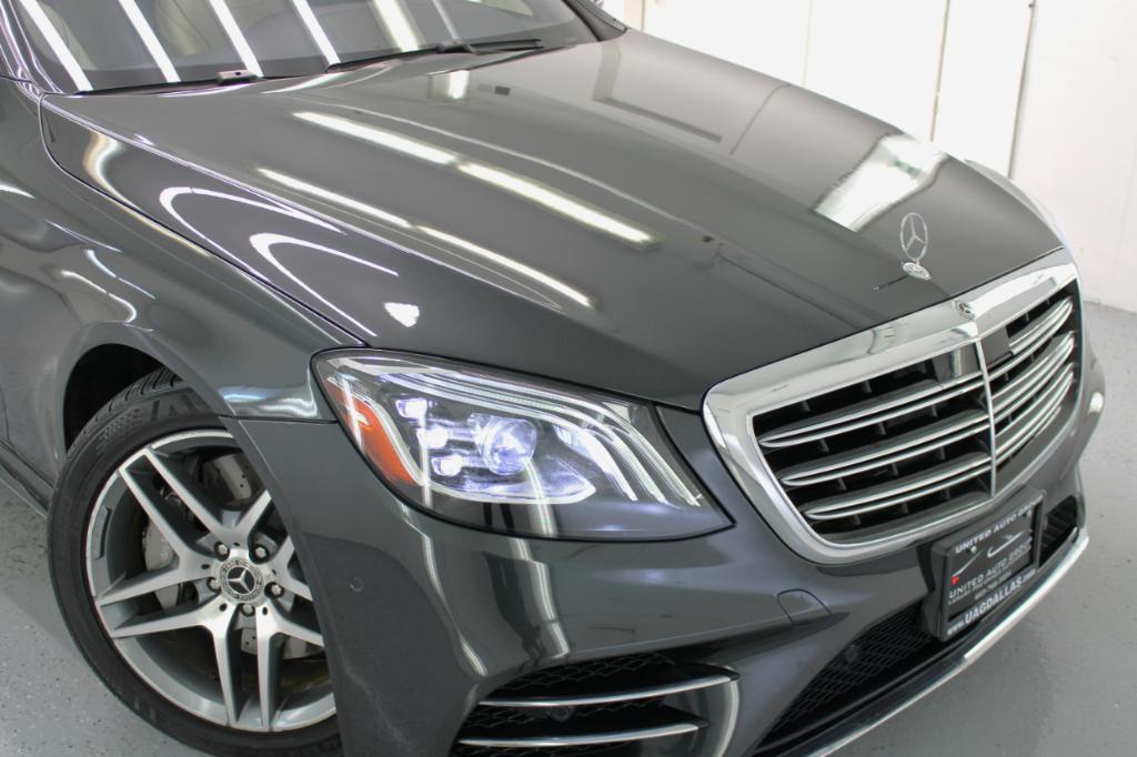 used 2018 Mercedes-Benz S-Class car, priced at $39,995