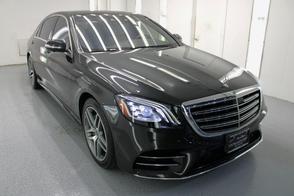 used 2018 Mercedes-Benz S-Class car, priced at $39,995