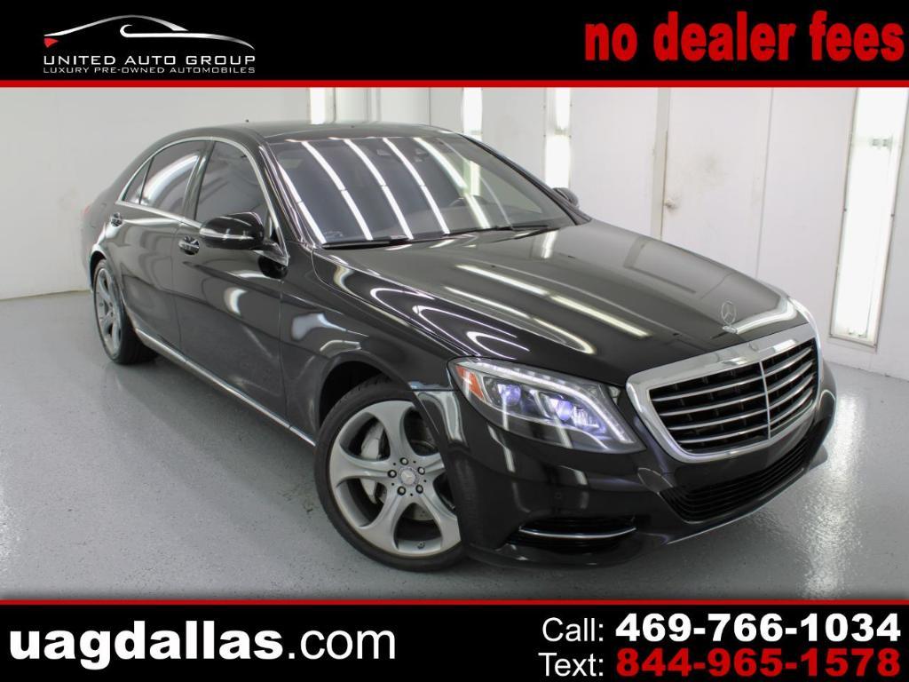 used 2015 Mercedes-Benz S-Class car, priced at $24,995