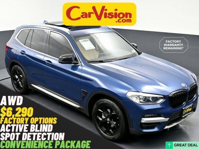 used 2021 BMW X3 car, priced at $23,999