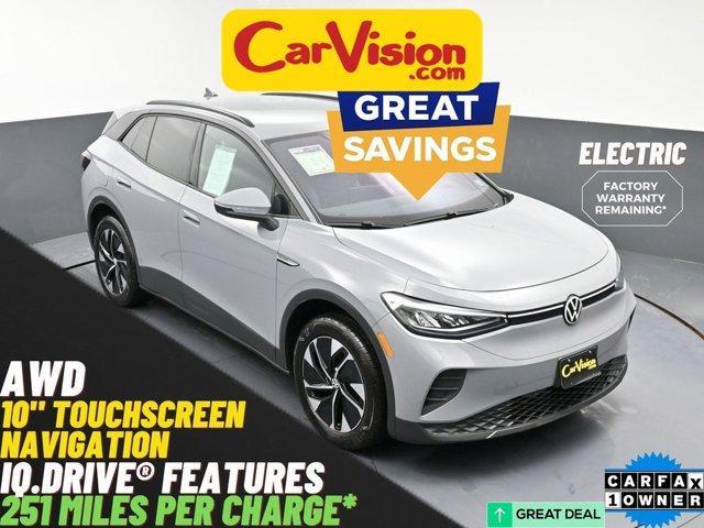 used 2022 Volkswagen ID.4 car, priced at $18,499