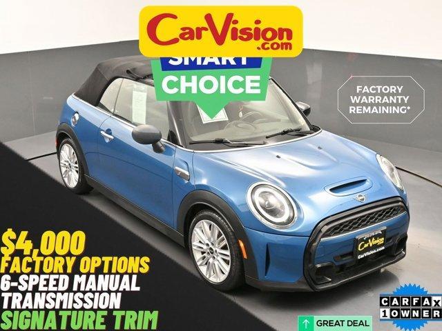 used 2022 MINI Convertible car, priced at $20,498