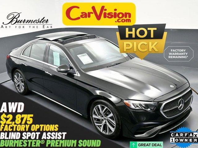 used 2024 Mercedes-Benz E-Class car, priced at $46,499