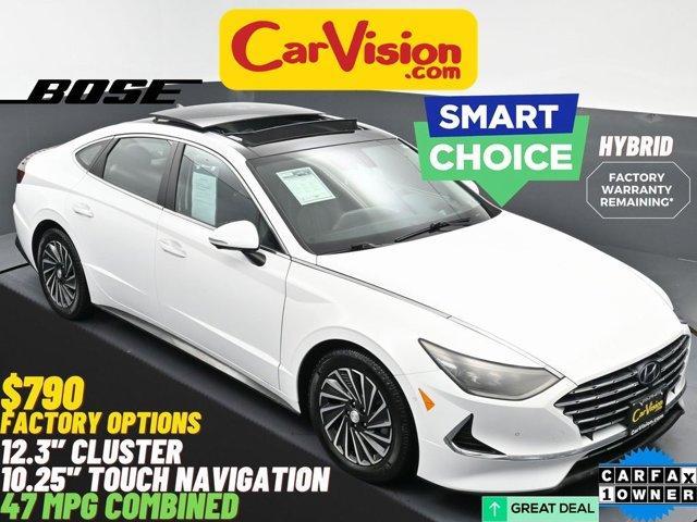 used 2023 Hyundai Sonata Hybrid car, priced at $18,999