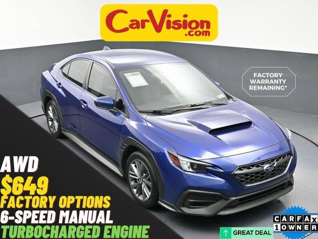 used 2023 Subaru WRX car, priced at $22,999