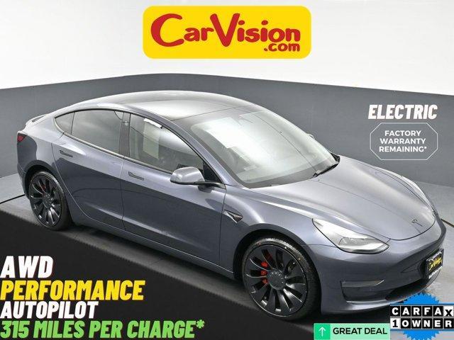 used 2022 Tesla Model 3 car, priced at $23,999